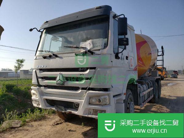 出售二手15年國四豪沃大14方攪拌車