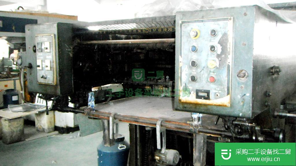 出售二手 北人05雙色膠印機 雙色印刷機 二手印刷機設備