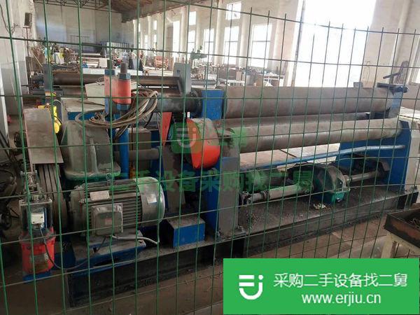 出售二手對(duì)稱式機(jī)械卷板機(jī)