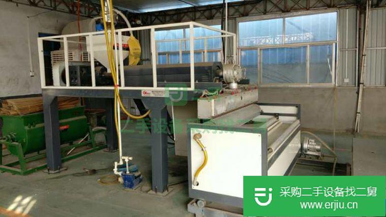 出售二手1米6單面氣泡膜機
