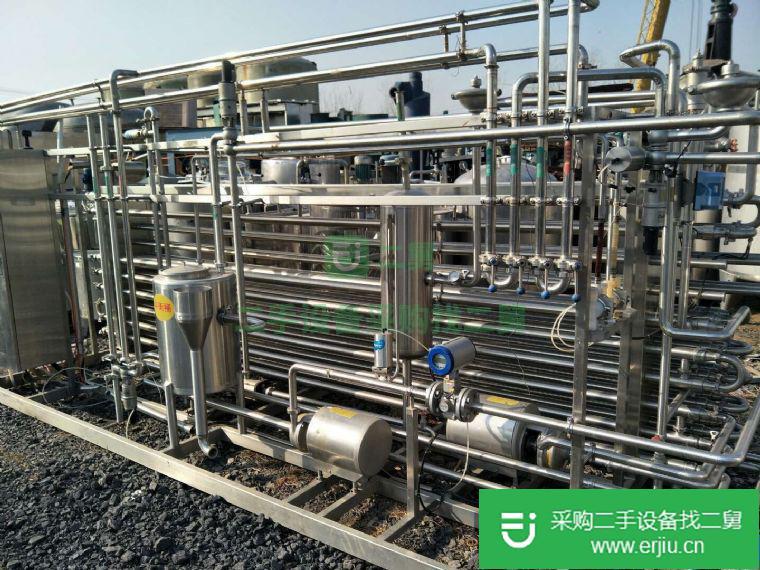 出售二手管式殺菌機2噸-5噸