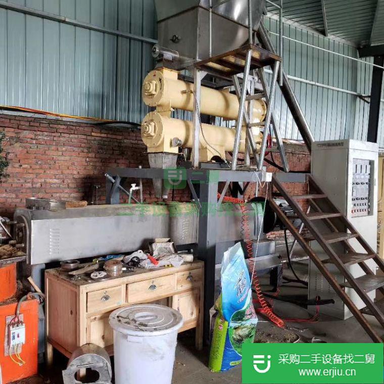 出售二手65型號雙螺桿膨化機
