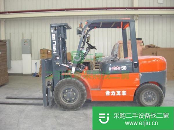 出售9成新合力5噸叉車