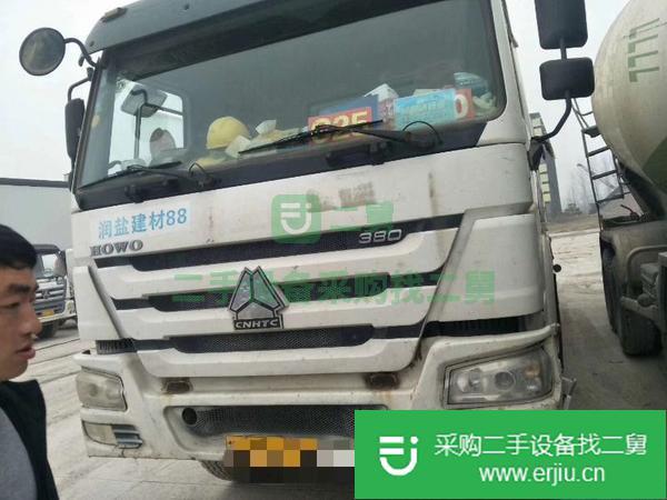 出售二手國四大20方豪沃攪拌車