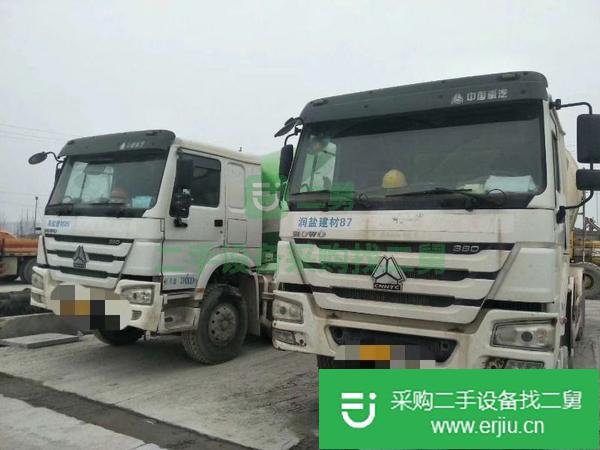 出售二手國四大20方豪沃攪拌車