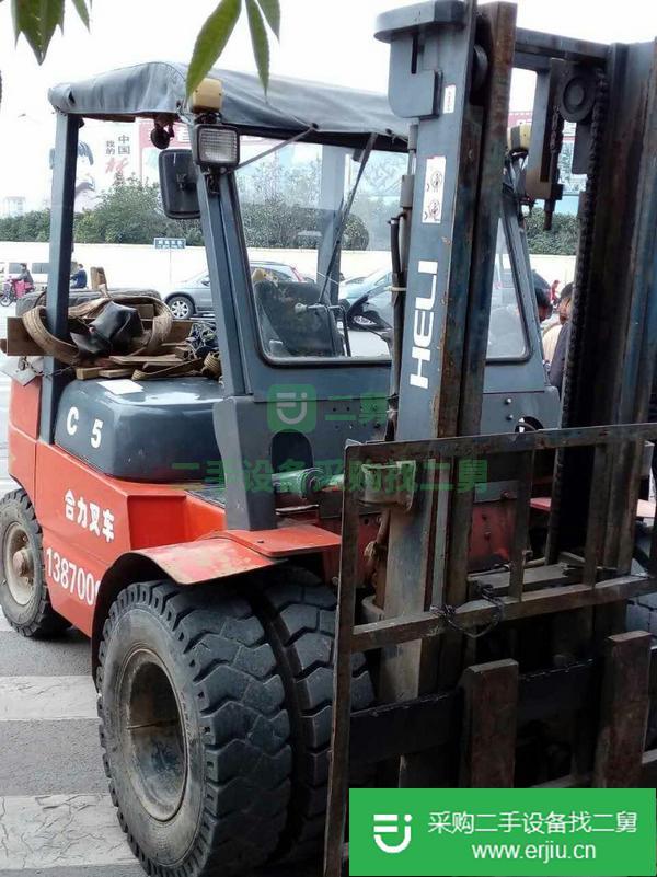 出售9成新合力5噸叉車