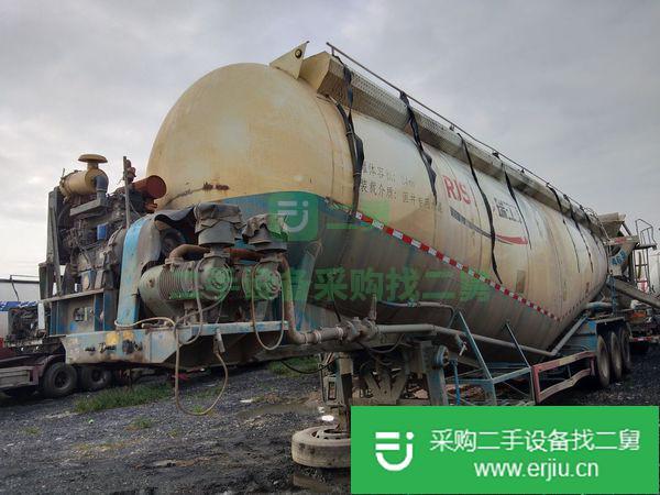 出售二手半掛車水泥罐