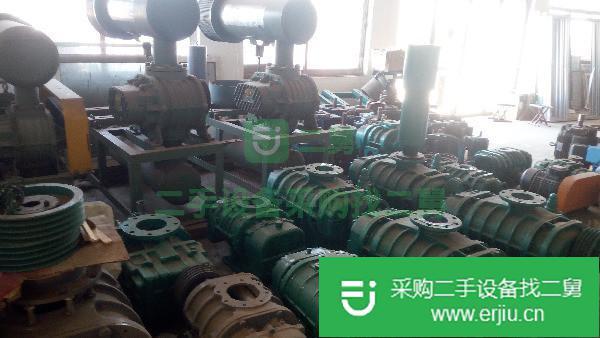 出售二手九成新羅茨鼓風機