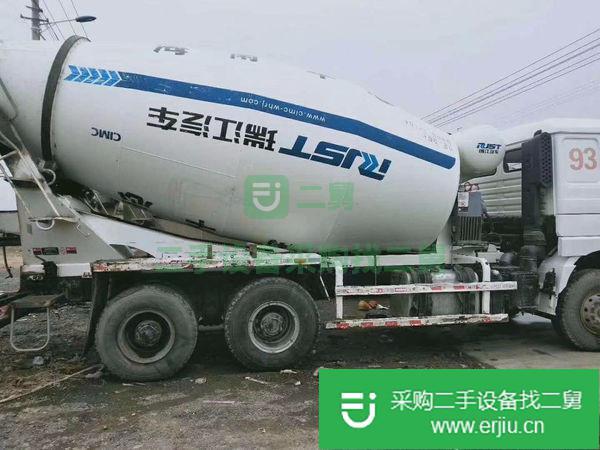 出售二手德龍攪拌罐車