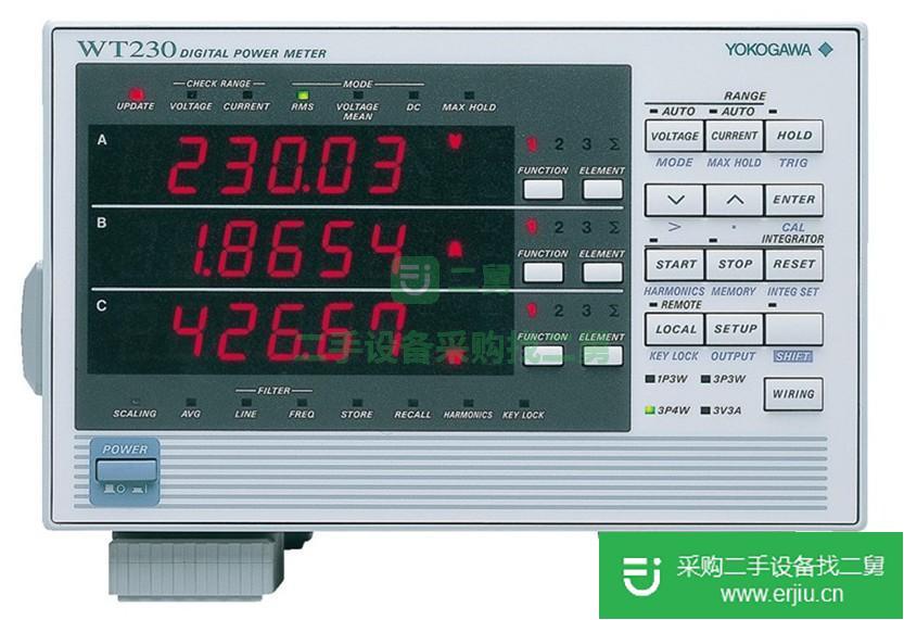 出售日本YOKOGAWA/橫河 WT230 數字功率計