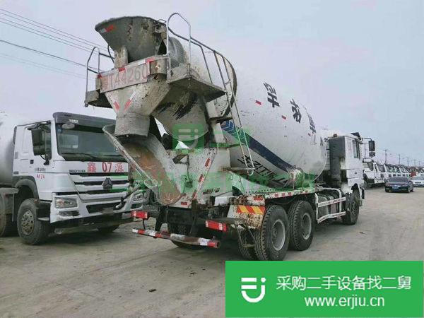 出售二手德龍攪拌罐車