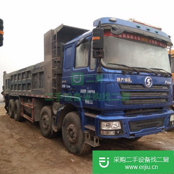 出售二手解放德龍歐曼豪沃翻斗車