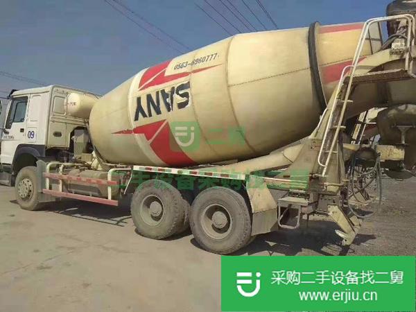 出售二手豪沃攪拌車12立方