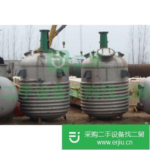 出售二手不銹鋼反應釜1-2-3-4-5-10噸反應釜