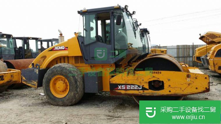 出售二手雙鋼輪壓路機