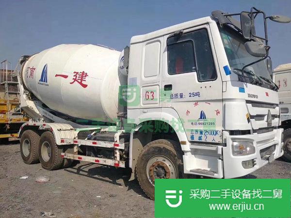 出售二手12方攪拌車(chē)湖北黃石