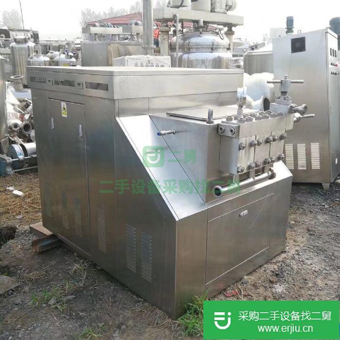 出售二手上海申鹿4噸60兆帕高壓均質機