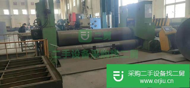 出售江蘇南通產(chǎn)80*3500上輥萬(wàn)能卷板機(jī)