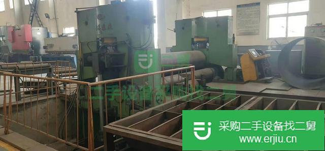 出售江蘇南通產(chǎn)80*3500上輥萬(wàn)能卷板機(jī)