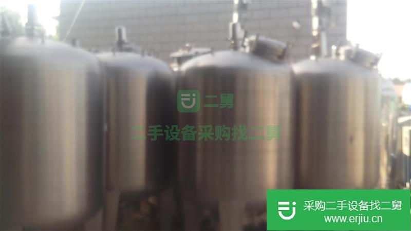 出售二手不銹鋼發酵罐
