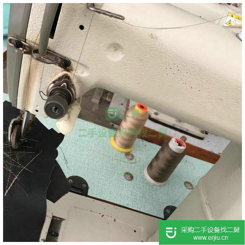 出售二手335包邊機(jī)筒式綜合送料縫紉機(jī)