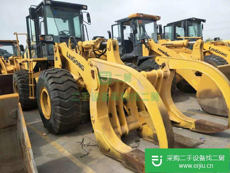 出售二手徐工/柳工/龍工50抓木機(jī) 5噸抓管機(jī)夾鉗機(jī)夾木機(jī) 2手舊50夾抱裝載機(jī)鏟車