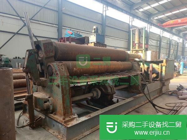 出售優(yōu)質(zhì)二手閑置W11-25*2500機械全自動卷板機