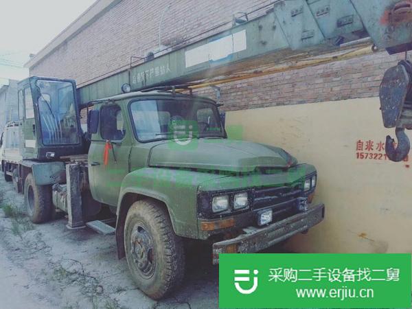 出售二手北起八噸吊車三節(jié)臂有付臂
