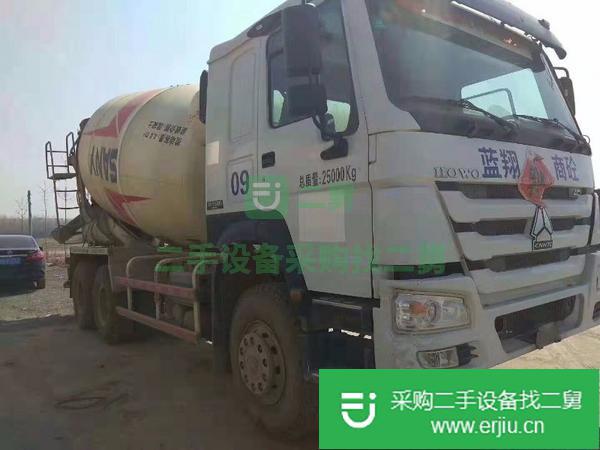 出售二手豪沃攪拌車12立方