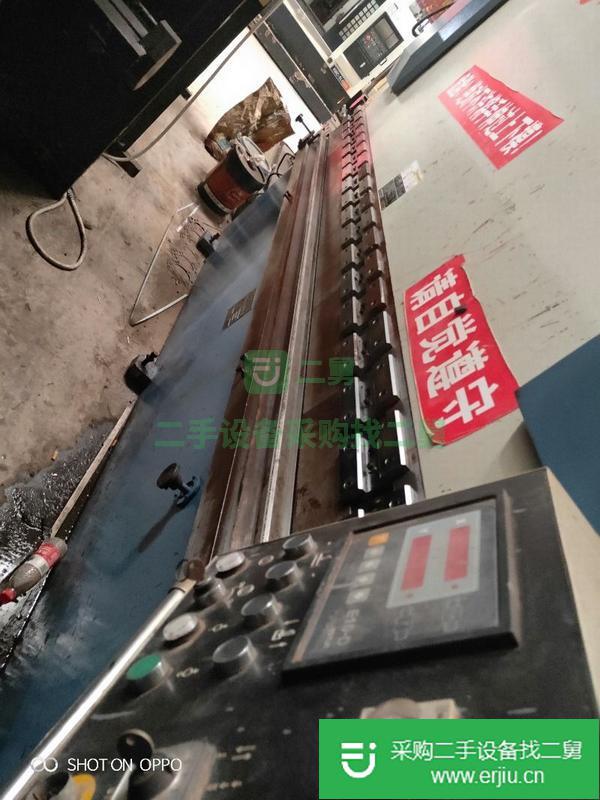 出售二手8/4米閘式剪板機