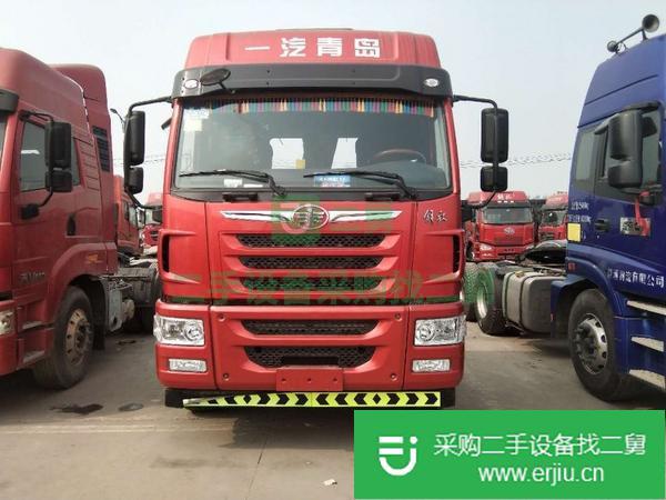 出售二手16年解放悍威牽引車 350馬力