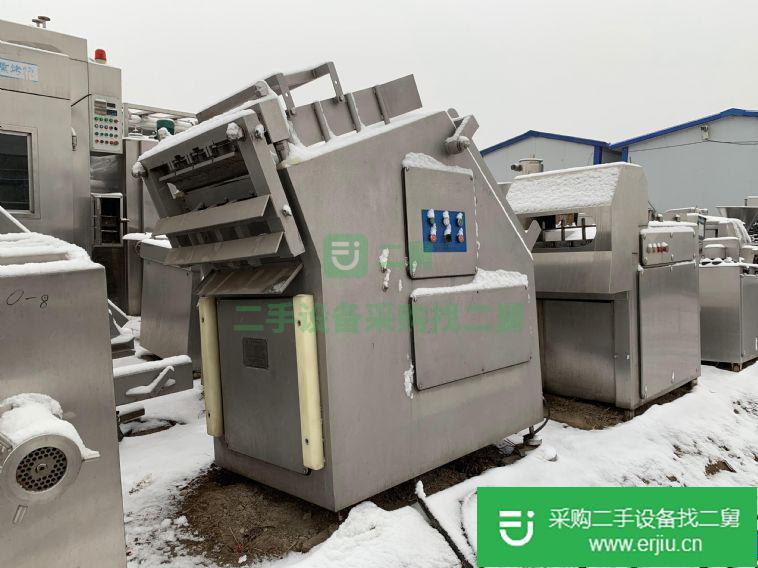 出售二手凍肉切塊機(jī)