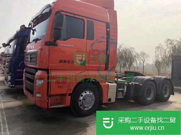 出售二手汕德卡牽引車、國五540馬力精品車