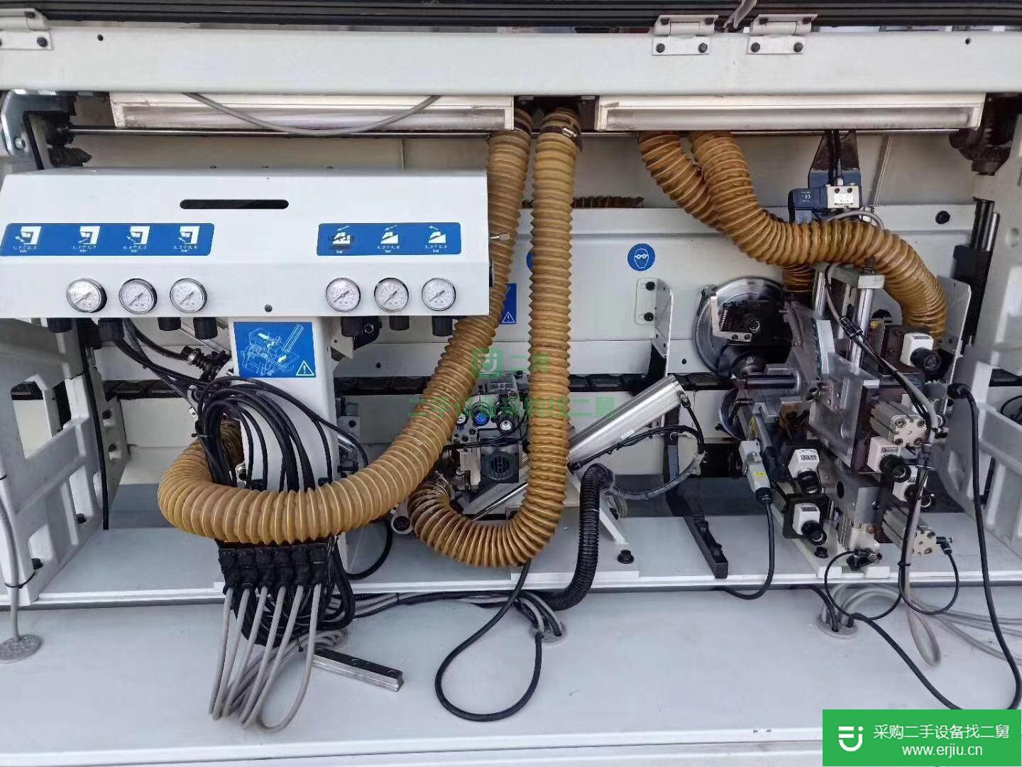 出售二手比亞斯帶跟蹤預銑封邊機