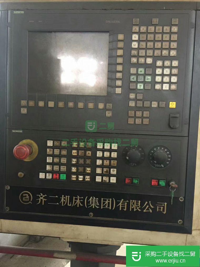 出售9成新齊二機(jī)床落地鏜銑床