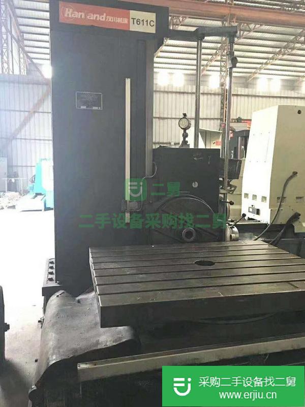 出售二手漢川機(jī)床T611C臥式銑鏜床