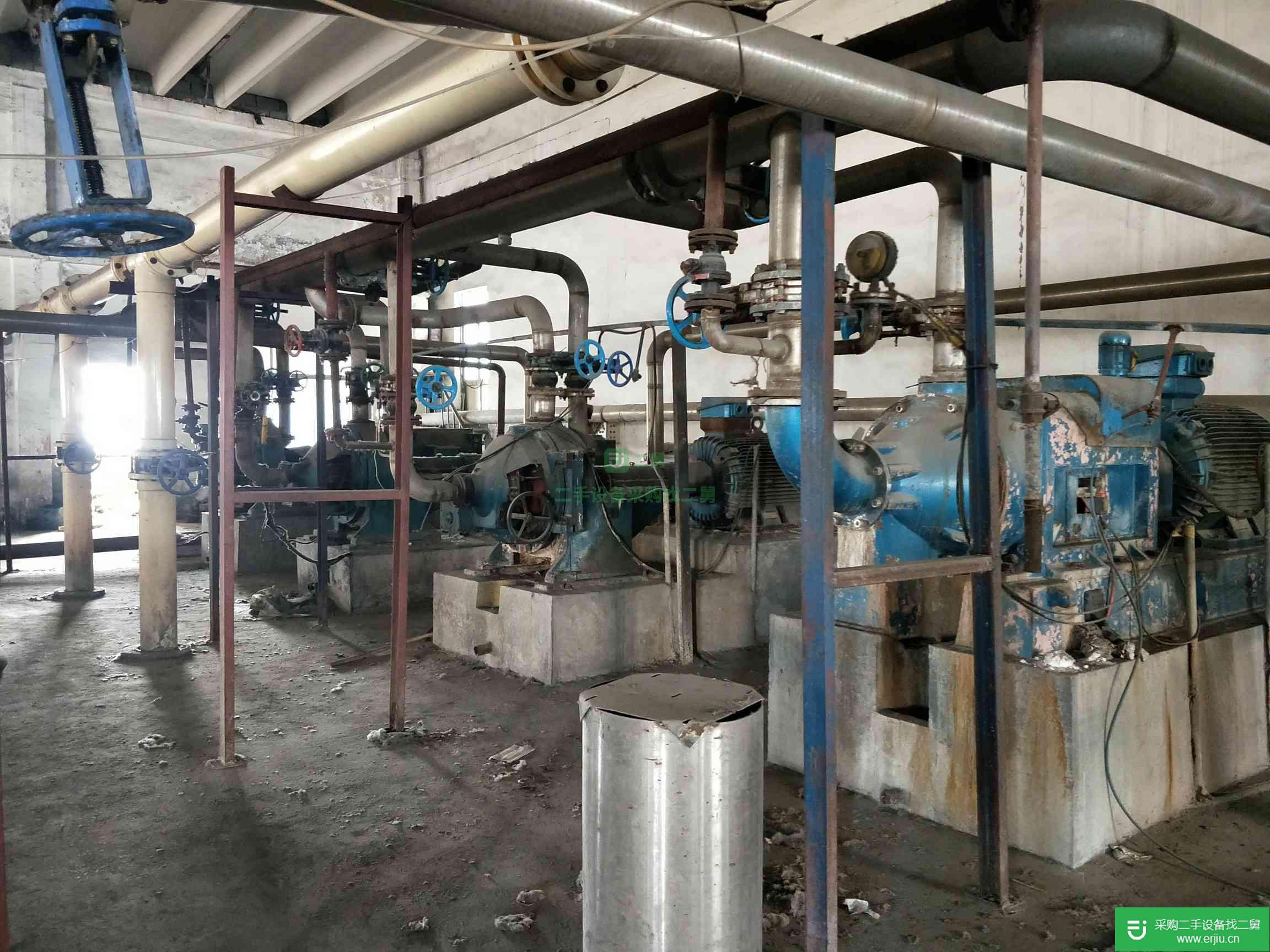 出售二手2400水平氣動卷紙機