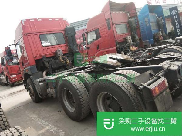 出售二手16年解放悍威牽引車 350馬力