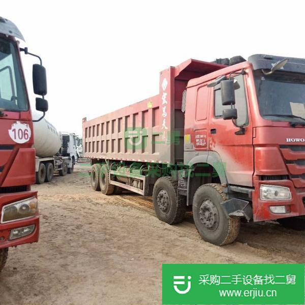 出售二手德龍豪沃歐曼自卸車