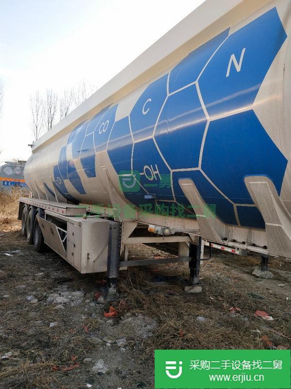 出售二手鋁合金48立方油罐車