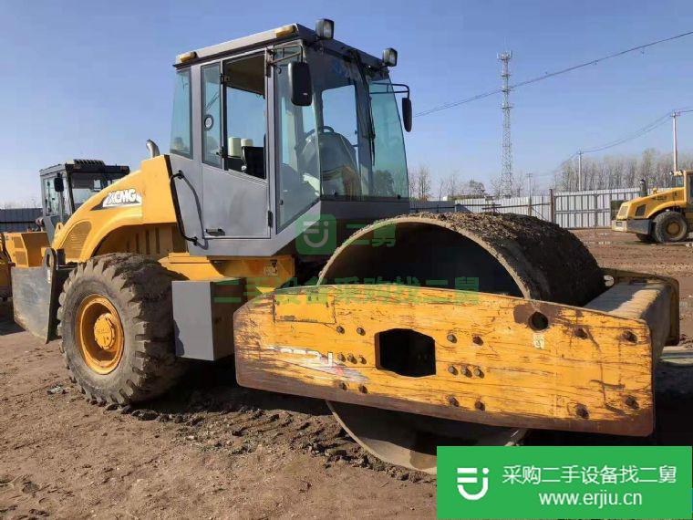 出售二手徐工22噸振動壓路機