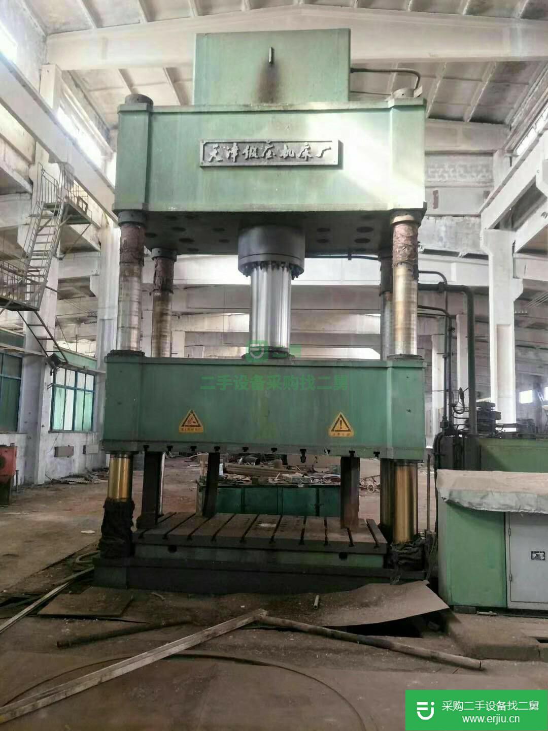 出售二手天津產630噸四柱液壓機