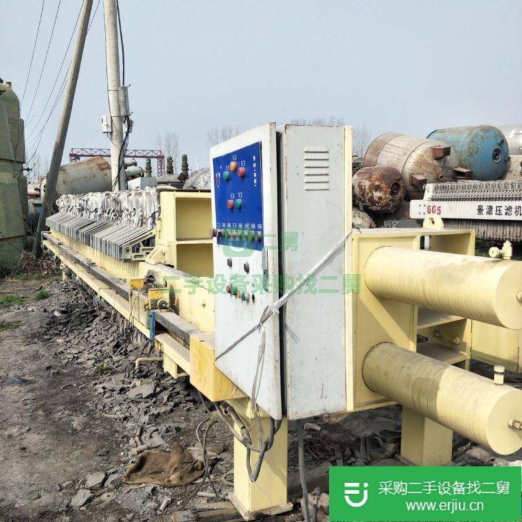 出售二手80平方壓濾機