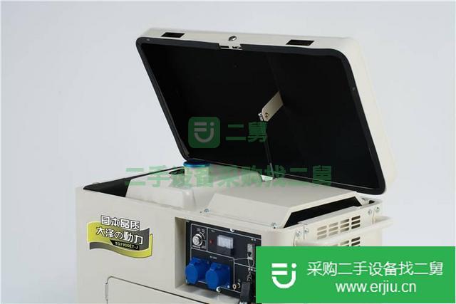 風出售冷車載7千瓦靜音柴油發電機?