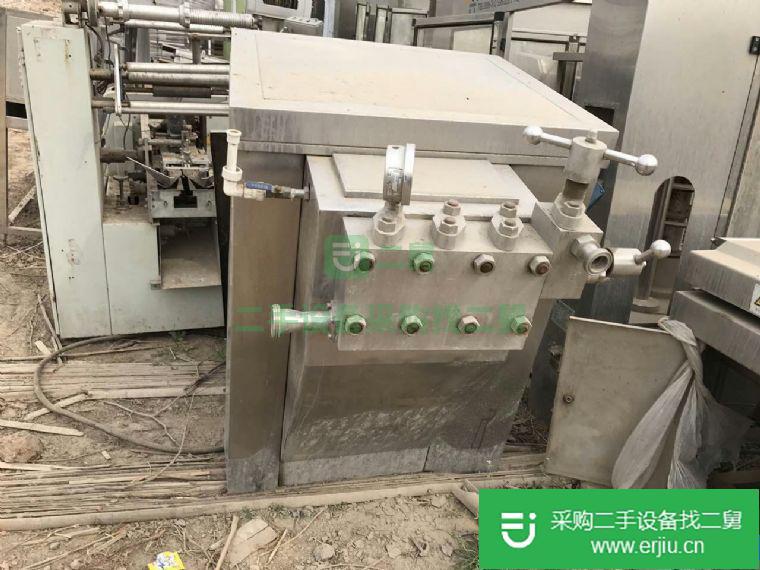 出售二手上海張堰5噸40公斤高壓均質機