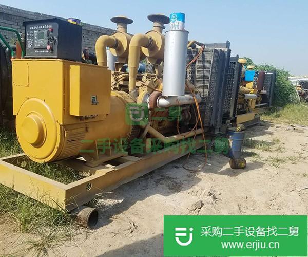 出售九成新600KW二手柴油發電機組