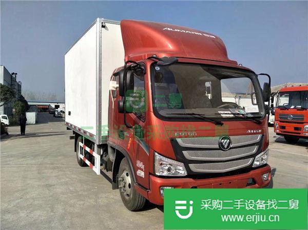 出售二手福田歐馬可S3排半冷藏車