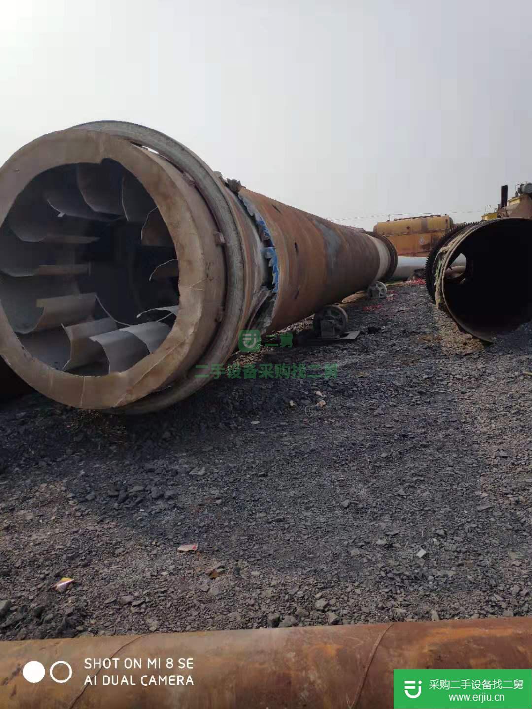 出售二手2米X20米滾筒干燥機