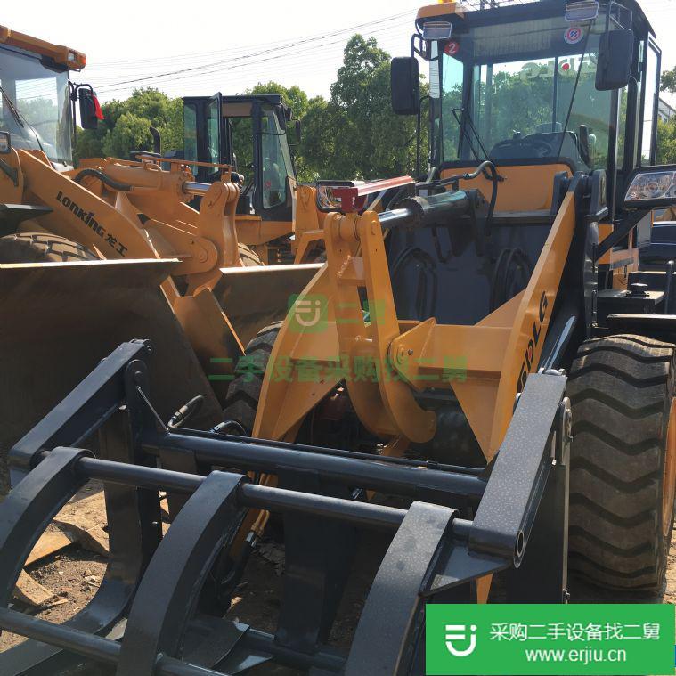 出售二手臨工20夾抱裝載機