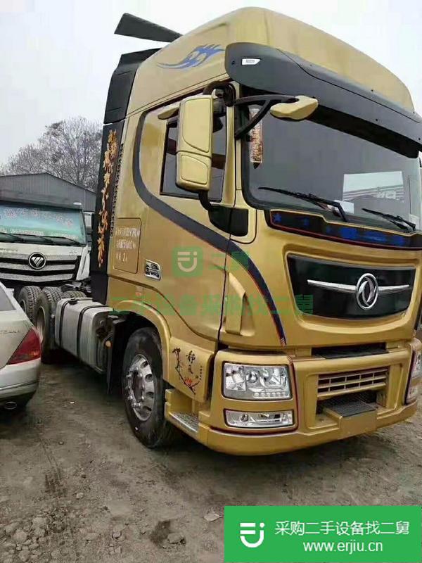 出售二手東風雙驅半掛車